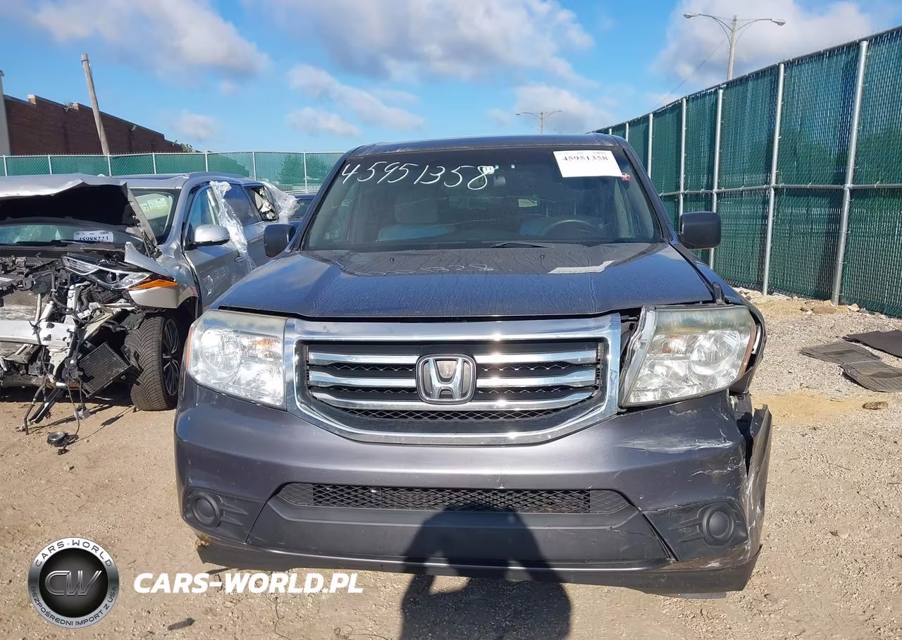 2012 Honda Pilot Lx VIN:5FNYF4H2XCB013410 - 13