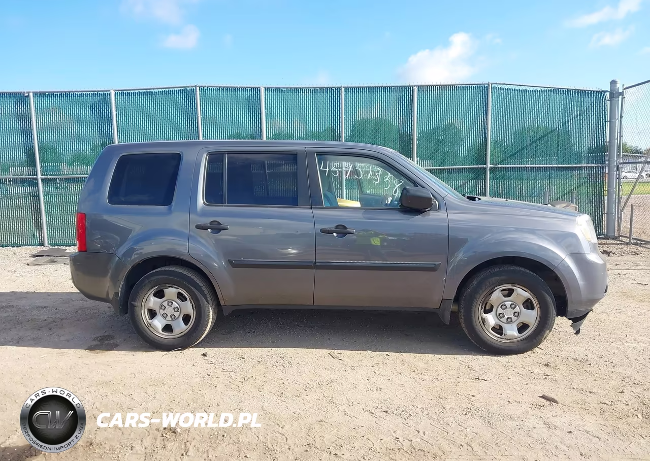 2012 Honda Pilot Lx VIN:5FNYF4H2XCB013410 - 14