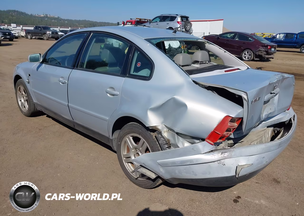 2001 Volkswagen Passat Glx VIN:WVWBH63B71P013824 - 3