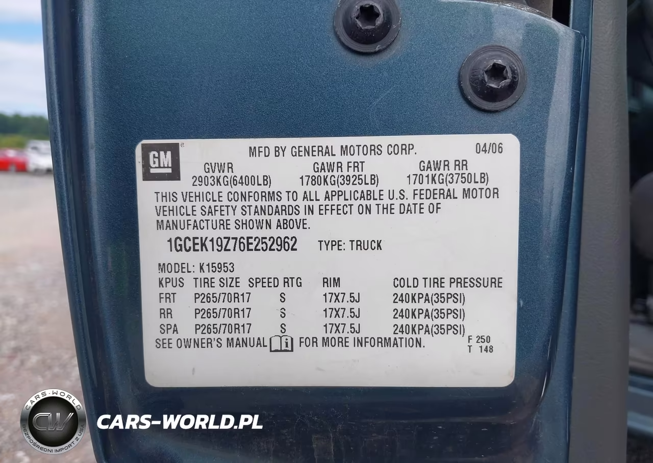 2006 Chevrolet Silverado 1500 Work Truck VIN:1GCEK19Z76E252962 - 9