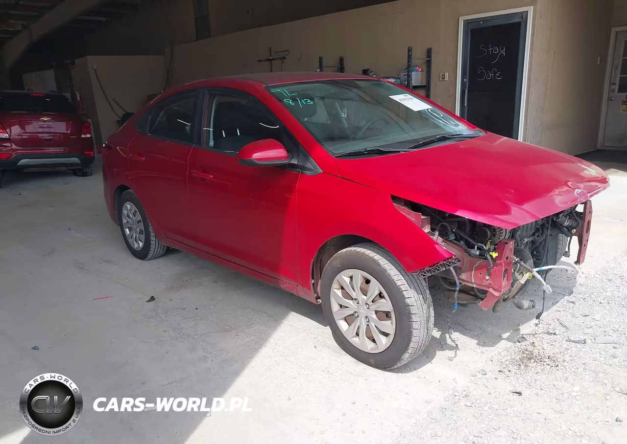 2019 Hyundai Accent Se VIN:3KPC24A32KE071721 - 1