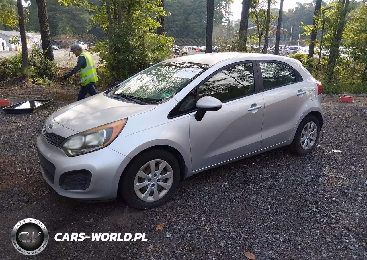 2013 Kia Rio Lx VIN:KNADM5A30D6108663 - 2