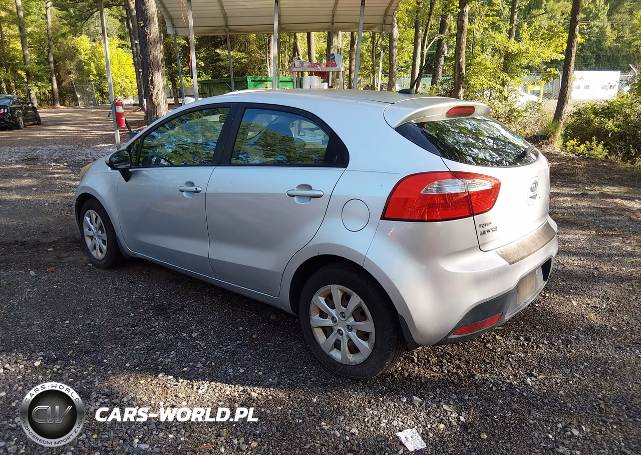 2013 Kia Rio Lx VIN:KNADM5A30D6108663 - 3