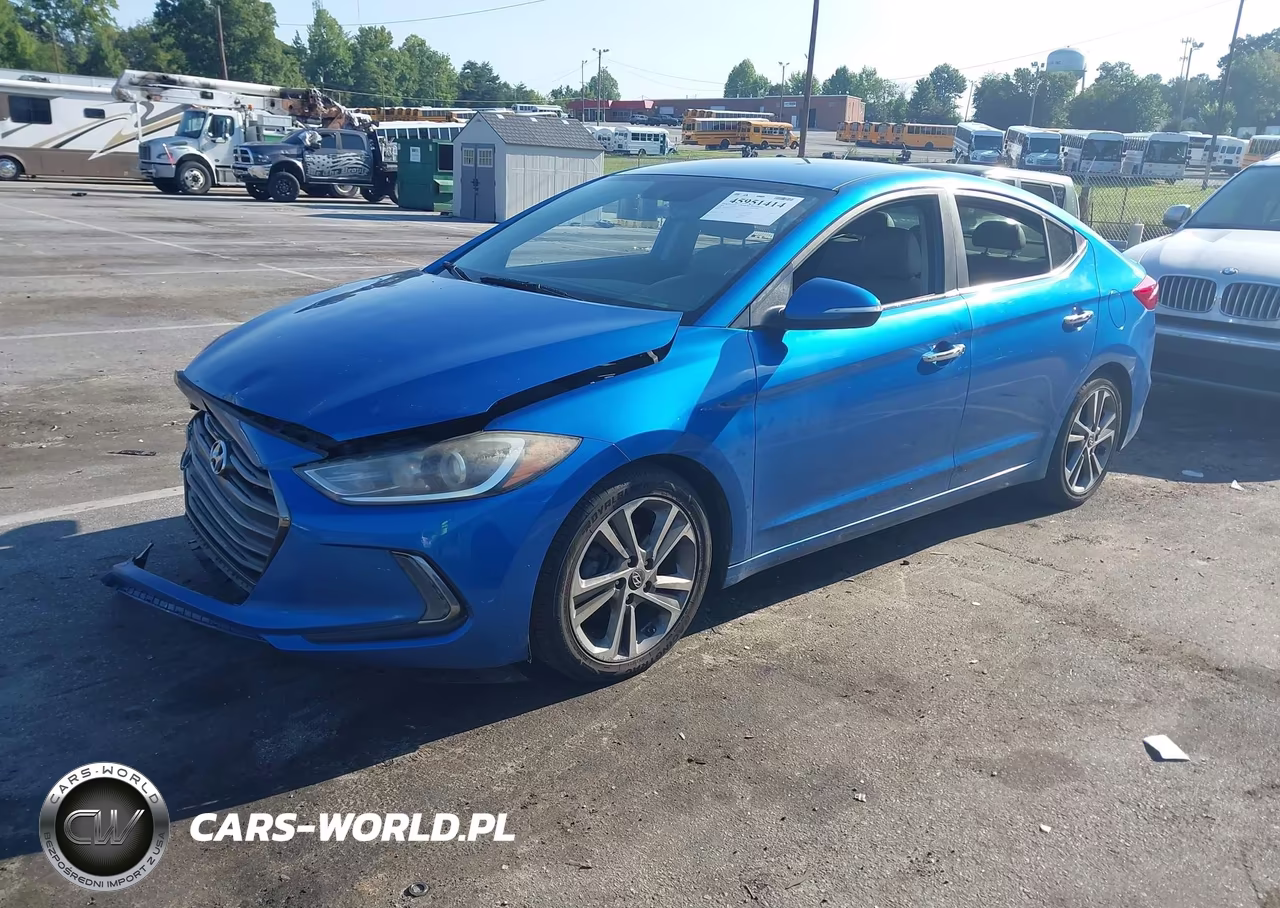 2017 Hyundai Elantra Limited VIN:5NPD84LF4HH058399 - 2