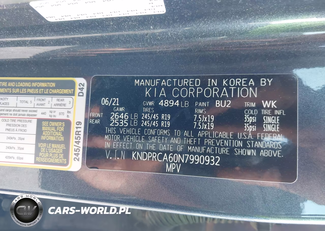 2022 Kia Sportage Sx Turbo VIN:KNDPRCA60N7990932 - 9