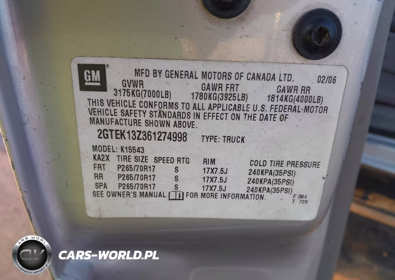 2006 GMC Sierra 1500 Sle2 VIN:2GTEK13Z361274998 - 9