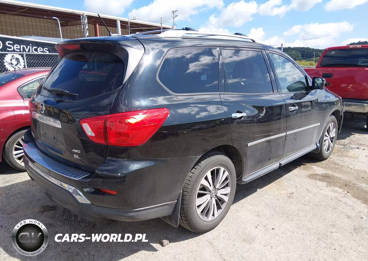 2017 Nissan Pathfinder Sl VIN:5N1DR2MM5HC630506 - 4