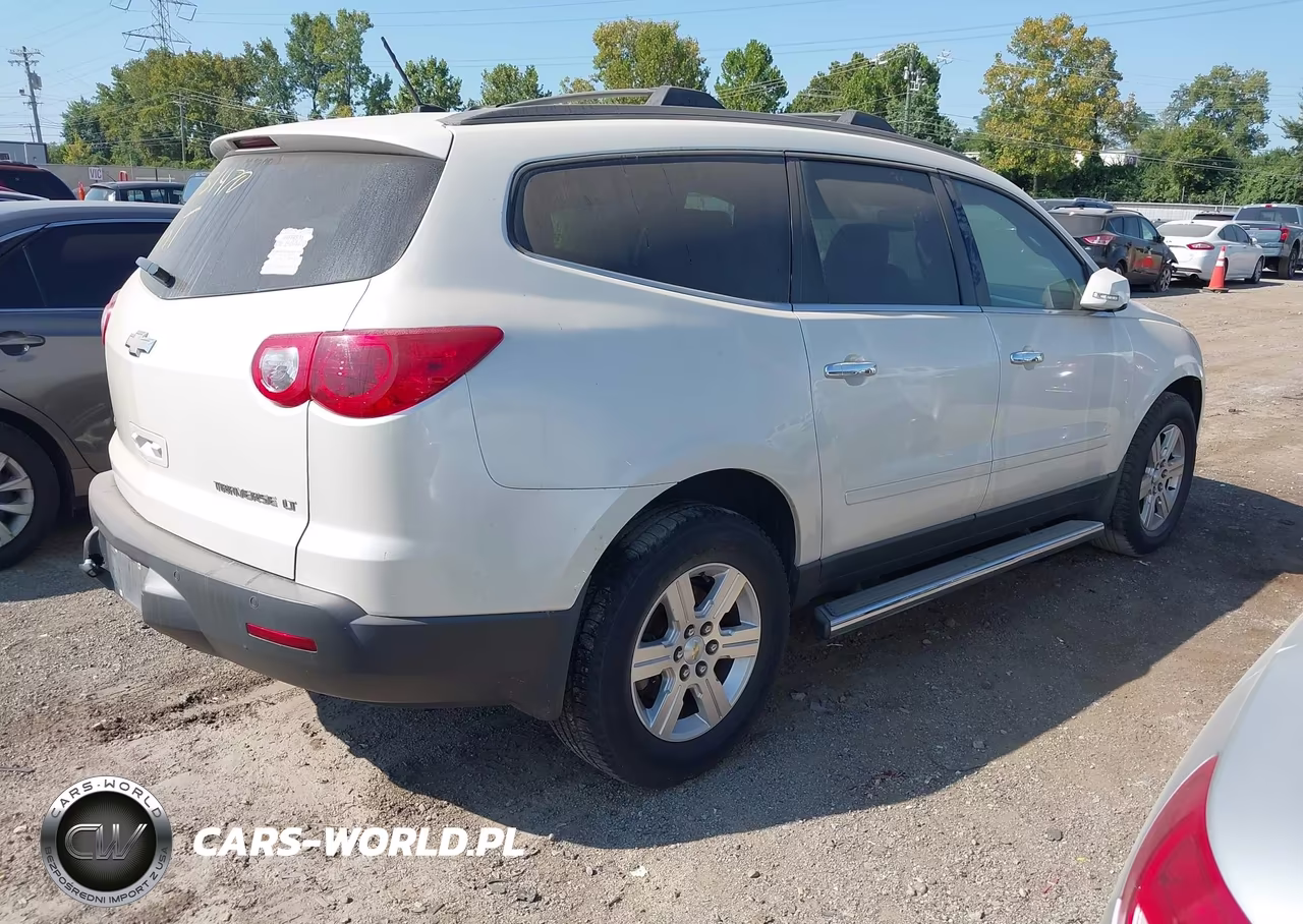 2012 Chevrolet Traverse Lt W-2Lt VIN:1GNKVJEDXCJ165104 - 4