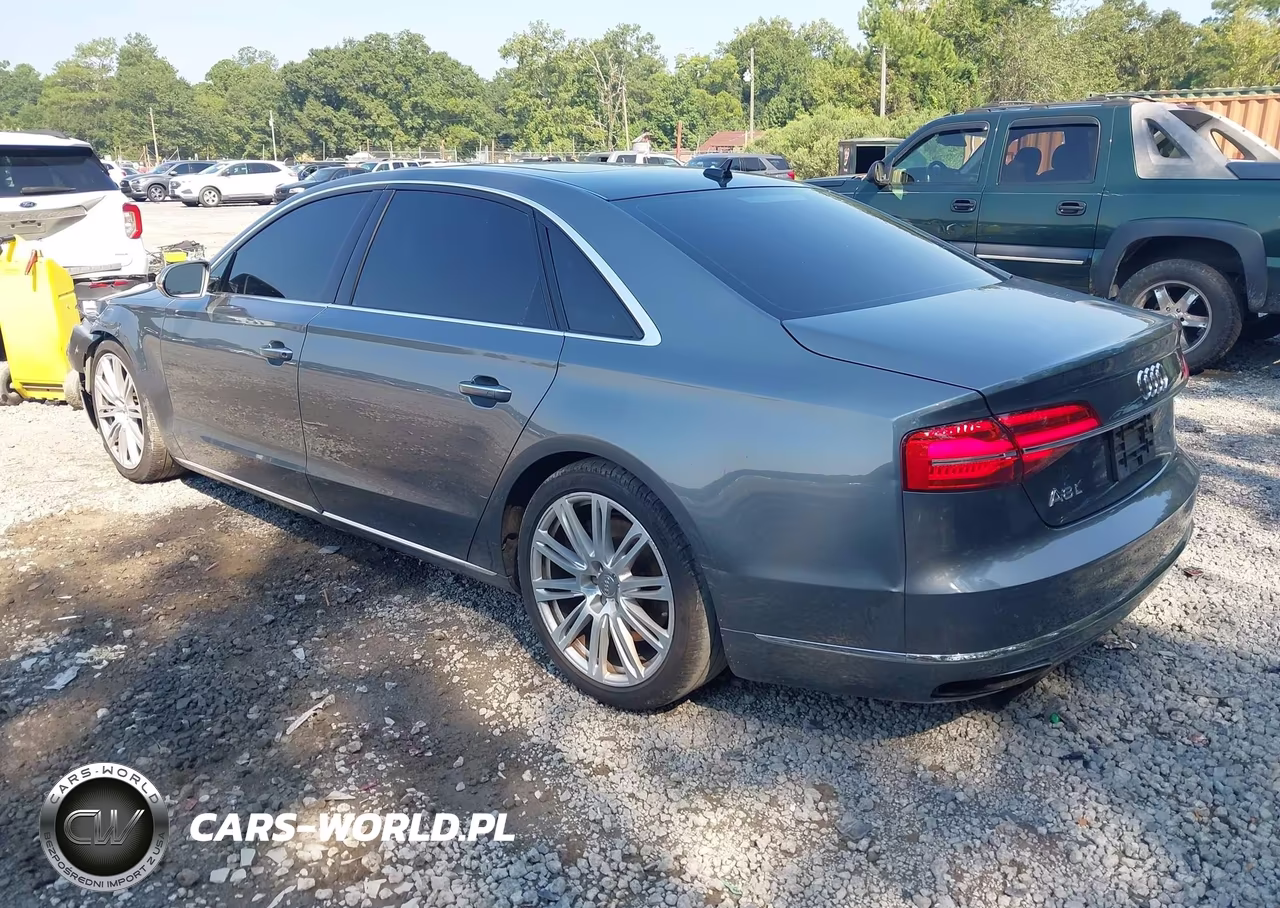 2016 Audi A8 L 3.0T VIN:WAU34AFD2GN003431 - 3