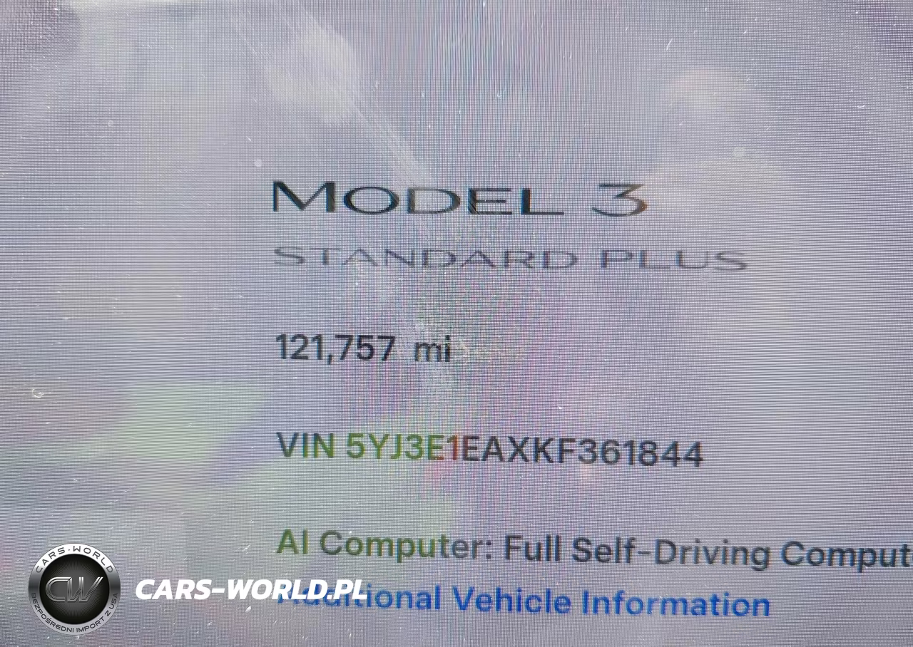2019 Tesla Model 3 Long Range-Mid Range-Standard Range-Standard Range Plus VIN:5YJ3E1EAXKF361844 - 7