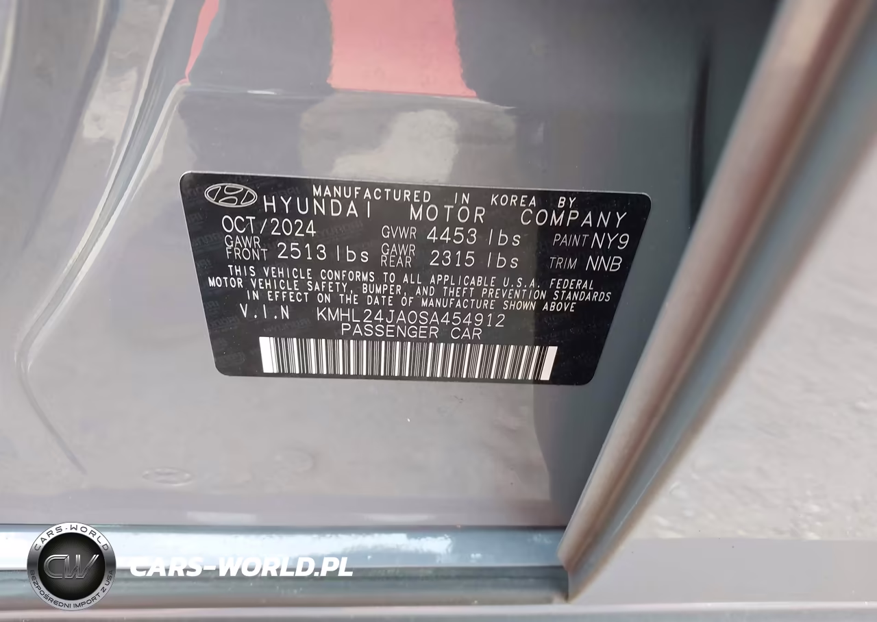 2025 Hyundai Sonata Se VIN:KMHL24JA0SA454912 - 9