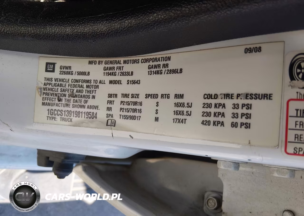 2009 Chevrolet Colorado Lt VIN:1GCCS139198119584 - 9