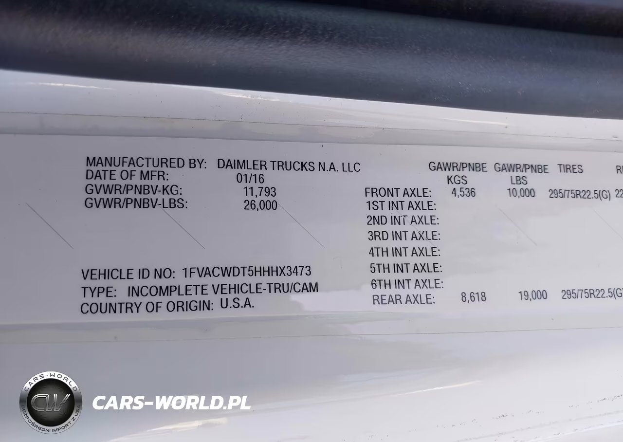 2017 Freightliner M2 106 VIN:1FVACWDT5HHHX3473 - 8