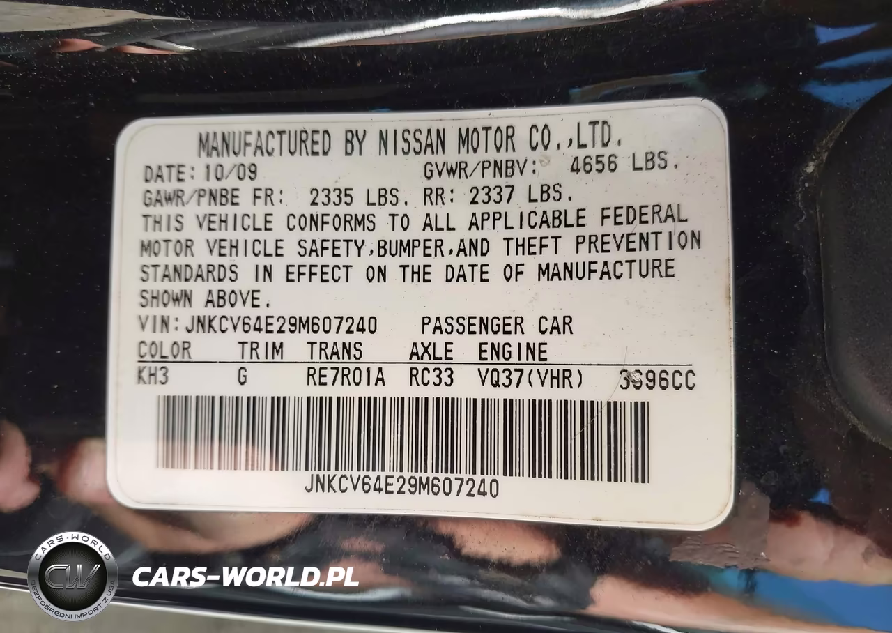 2009 Infiniti G37 Journey VIN:JNKCV64E29M607240 - 9