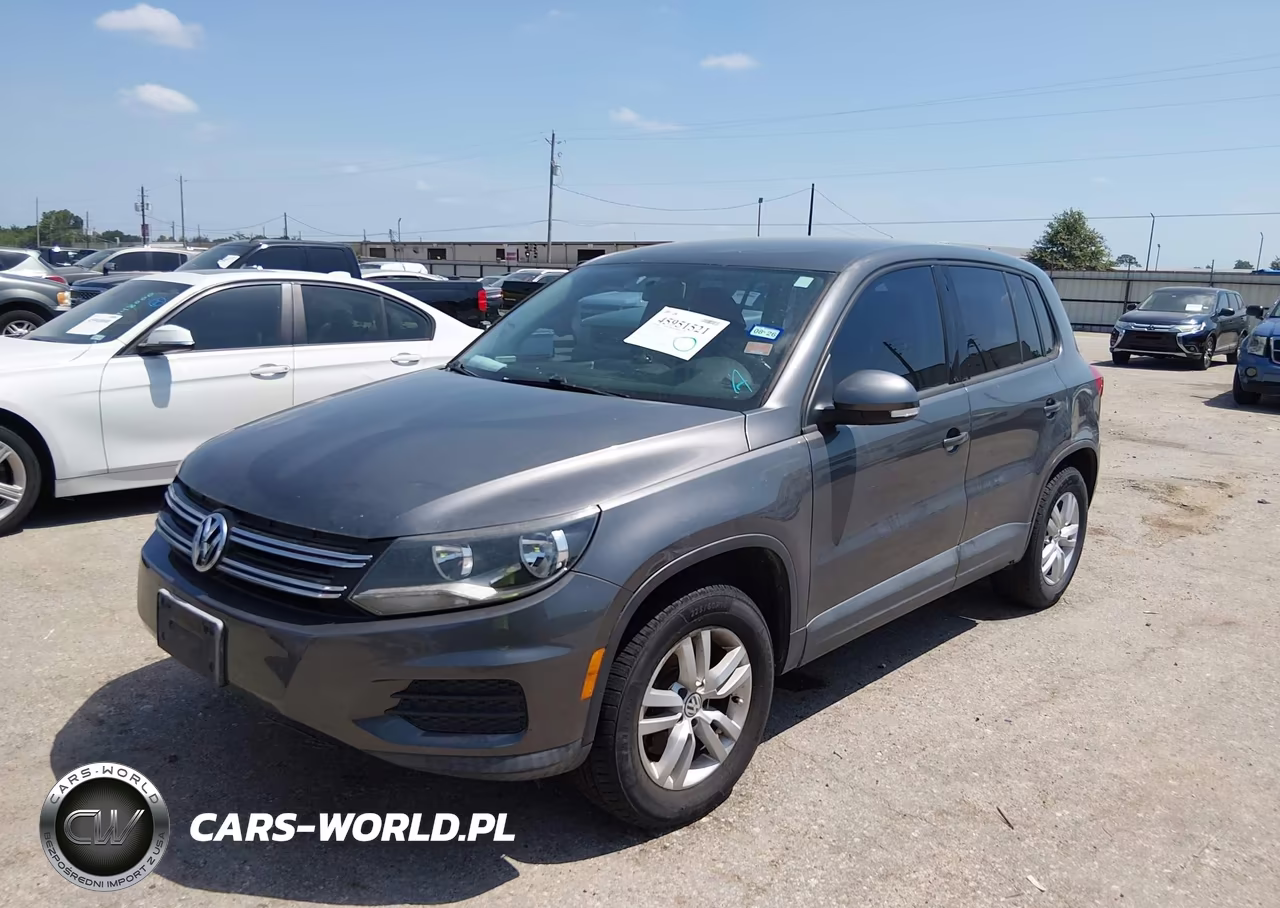 2013 Volkswagen Tiguan S VIN:WVGAV3AX5DW592075 - 2