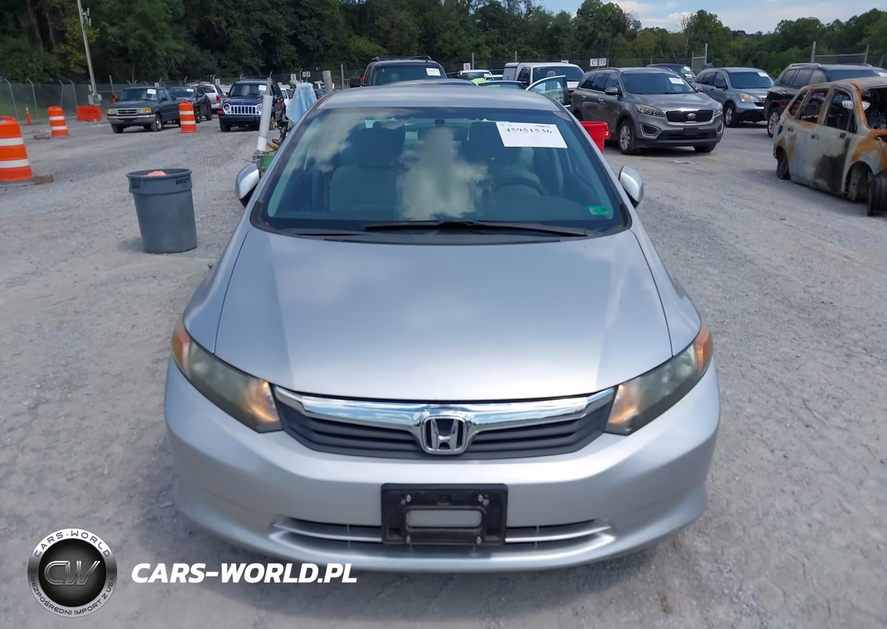 2012 Honda Civic Lx VIN:19XFB2F54CE380216 - 12