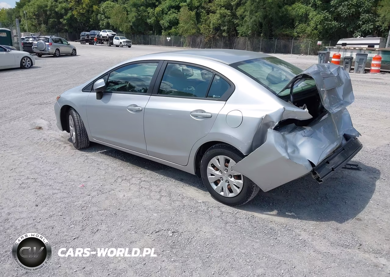 2012 Honda Civic Lx VIN:19XFB2F54CE380216 - 3