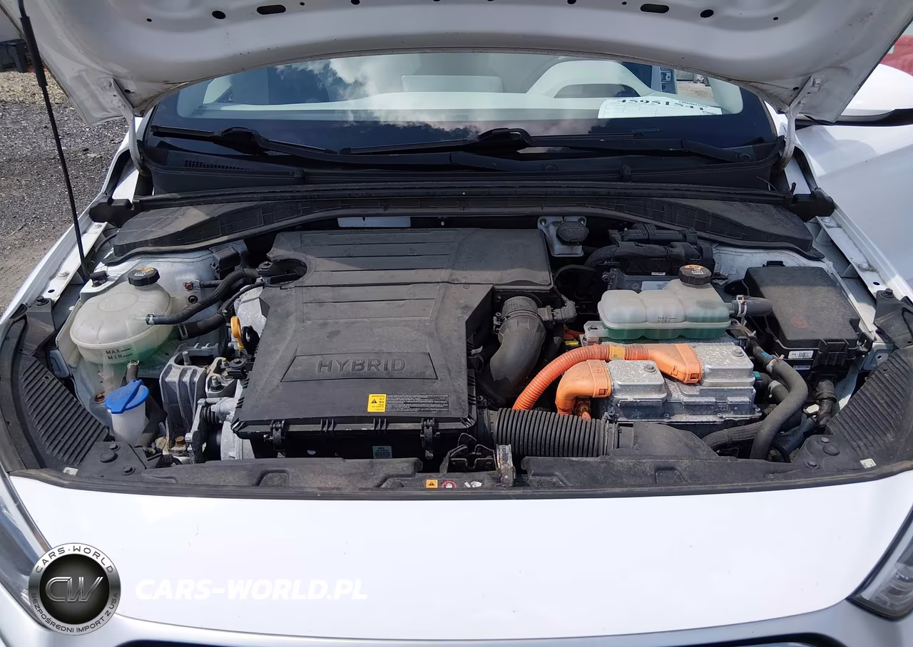 2020 Hyundai Ioniq Hybrid Blue VIN:KMHC65LC3LU219171 - 10