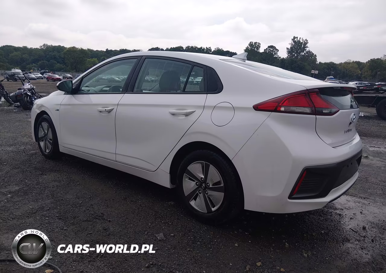 2020 Hyundai Ioniq Hybrid Blue VIN:KMHC65LC3LU219171 - 3