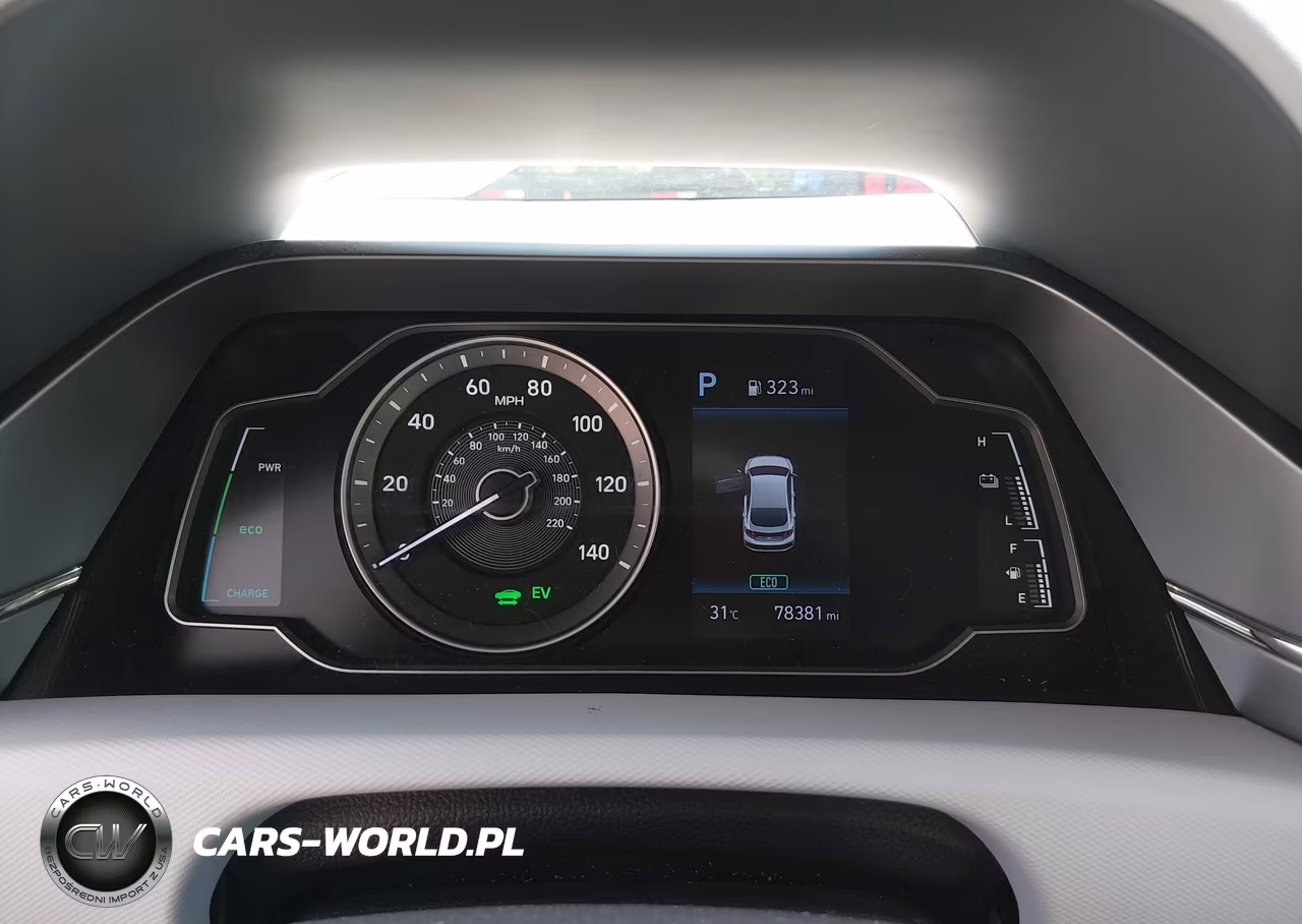 2020 Hyundai Ioniq Hybrid Blue VIN:KMHC65LC3LU219171 - 7