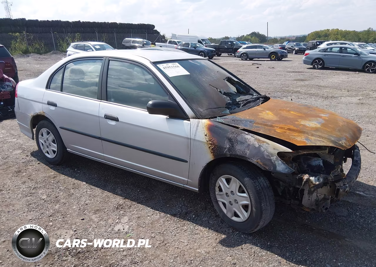 2005 Honda Civic Vp VIN:2HGES16365H504144 - 1