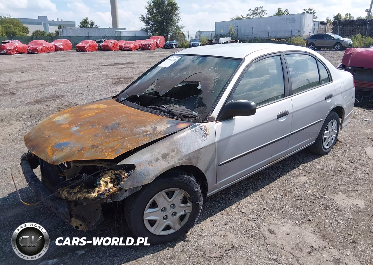 2005 Honda Civic Vp VIN:2HGES16365H504144 - 2