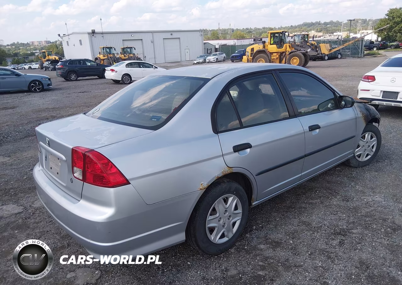 2005 Honda Civic Vp VIN:2HGES16365H504144 - 4