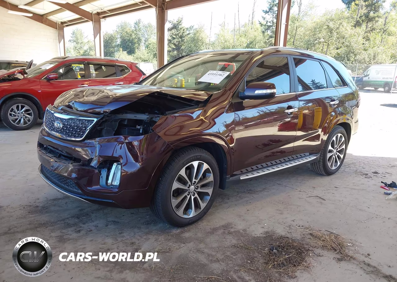 2014 Kia Sorento Sx VIN:5XYKW4A73EG514081 - 2