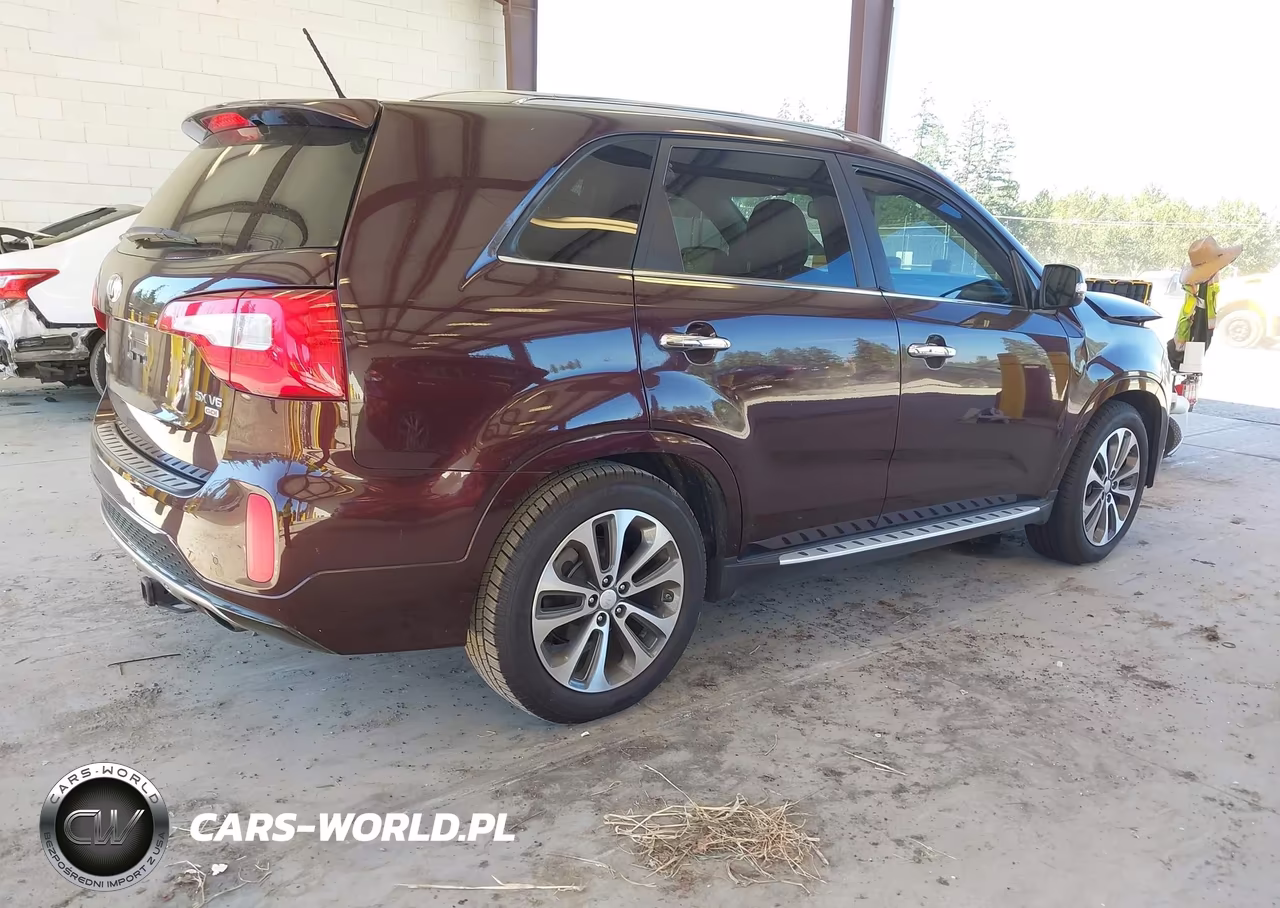 2014 Kia Sorento Sx VIN:5XYKW4A73EG514081 - 4