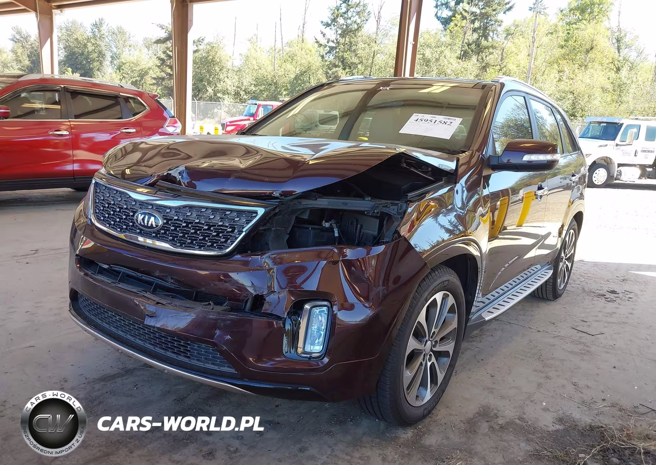 2014 Kia Sorento Sx VIN:5XYKW4A73EG514081 - 6