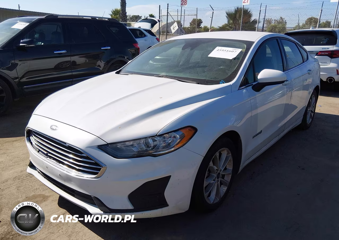 2019 Ford Fusion Hybrid Se VIN:3FA6P0LU3KR261782 - 2