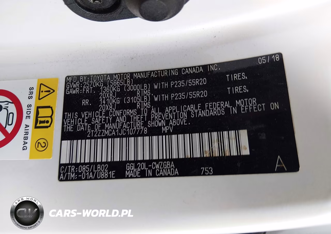 2018 Lexus Rx 350 VIN:2T2ZZMCA1JC107778 - 9