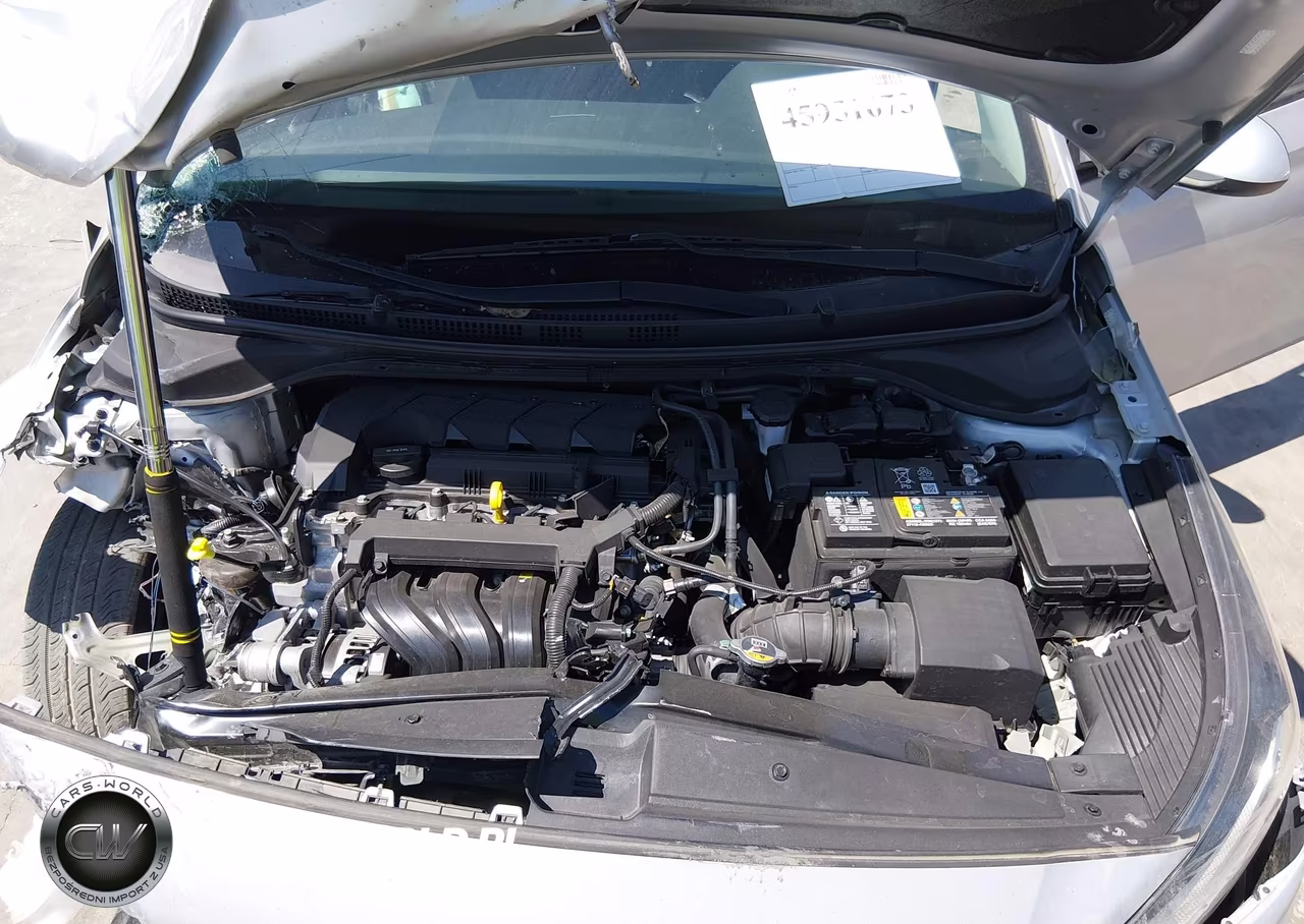 2022 Hyundai Accent Se VIN:3KPC24A6XNE174416 - 10