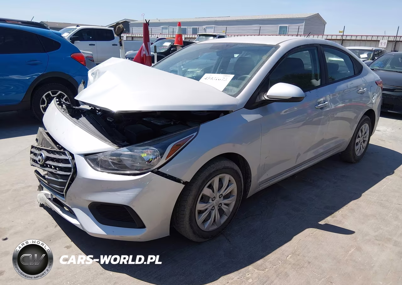 2022 Hyundai Accent Se VIN:3KPC24A6XNE174416 - 2