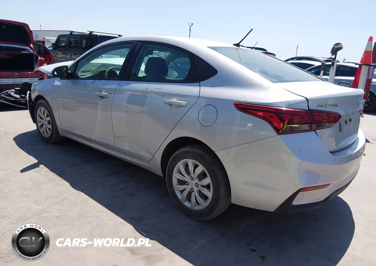 2022 Hyundai Accent Se VIN:3KPC24A6XNE174416 - 3