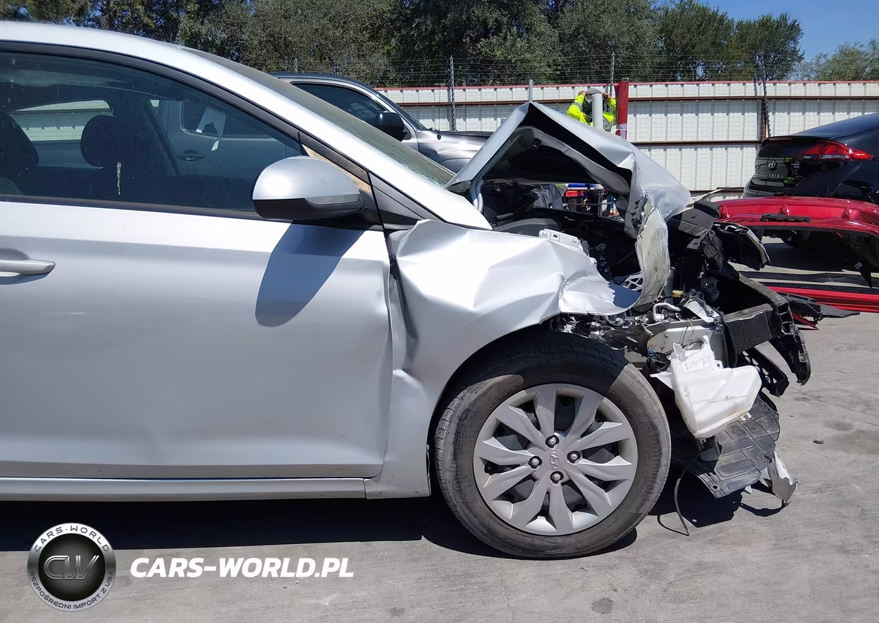 2022 Hyundai Accent Se VIN:3KPC24A6XNE174416 - 6