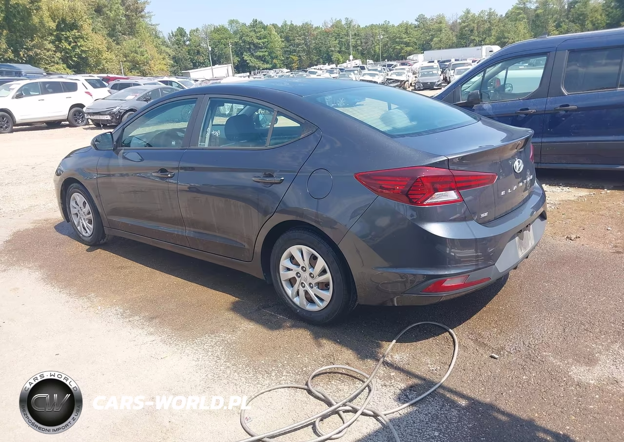 2020 Hyundai Elantra Se VIN:5NPD74LF1LH614339 - 3
