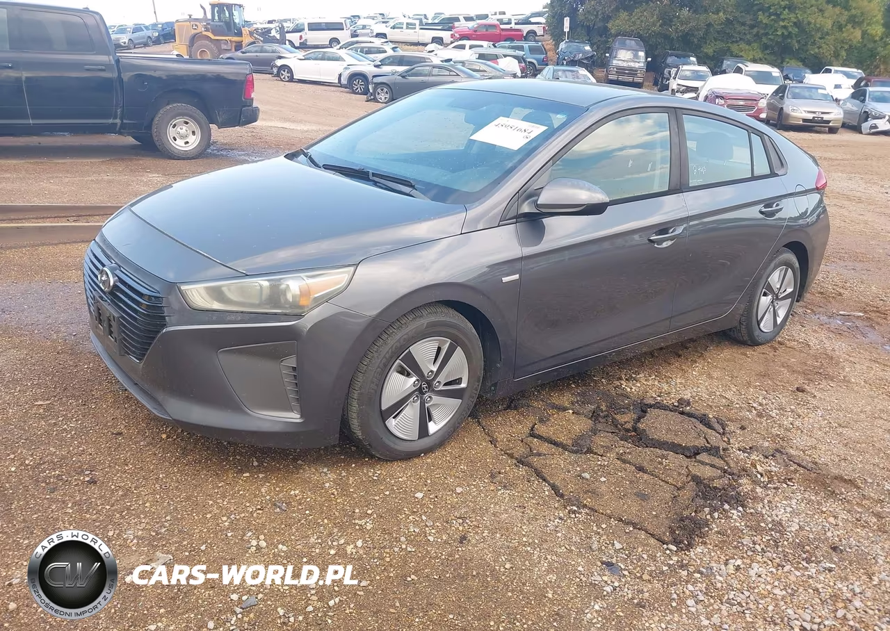 2018 Hyundai Ioniq Hybrid Blue VIN:KMHC65LC0JU077150 - 2