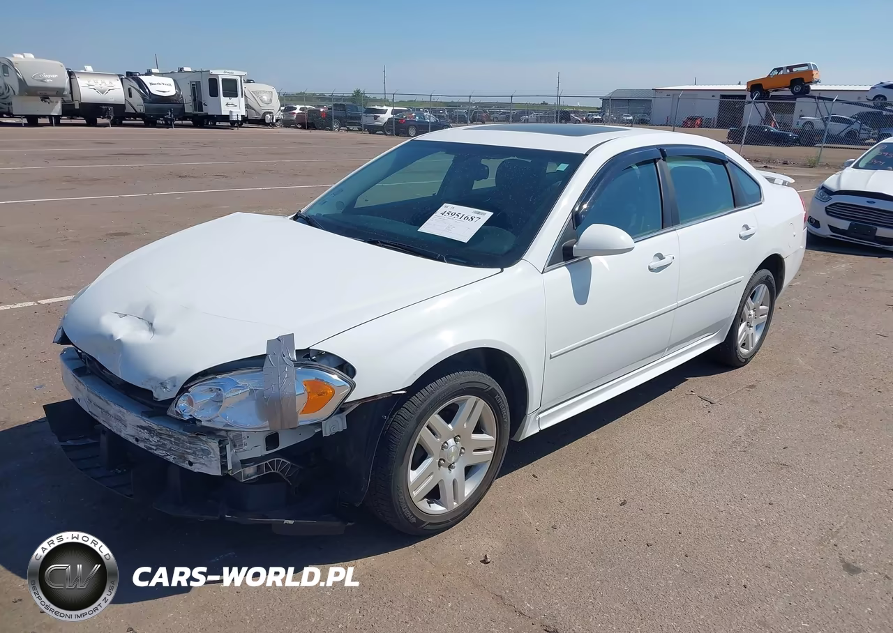 2013 Chevrolet Impala Lt VIN:2G1WG5E32D1158266 - 2