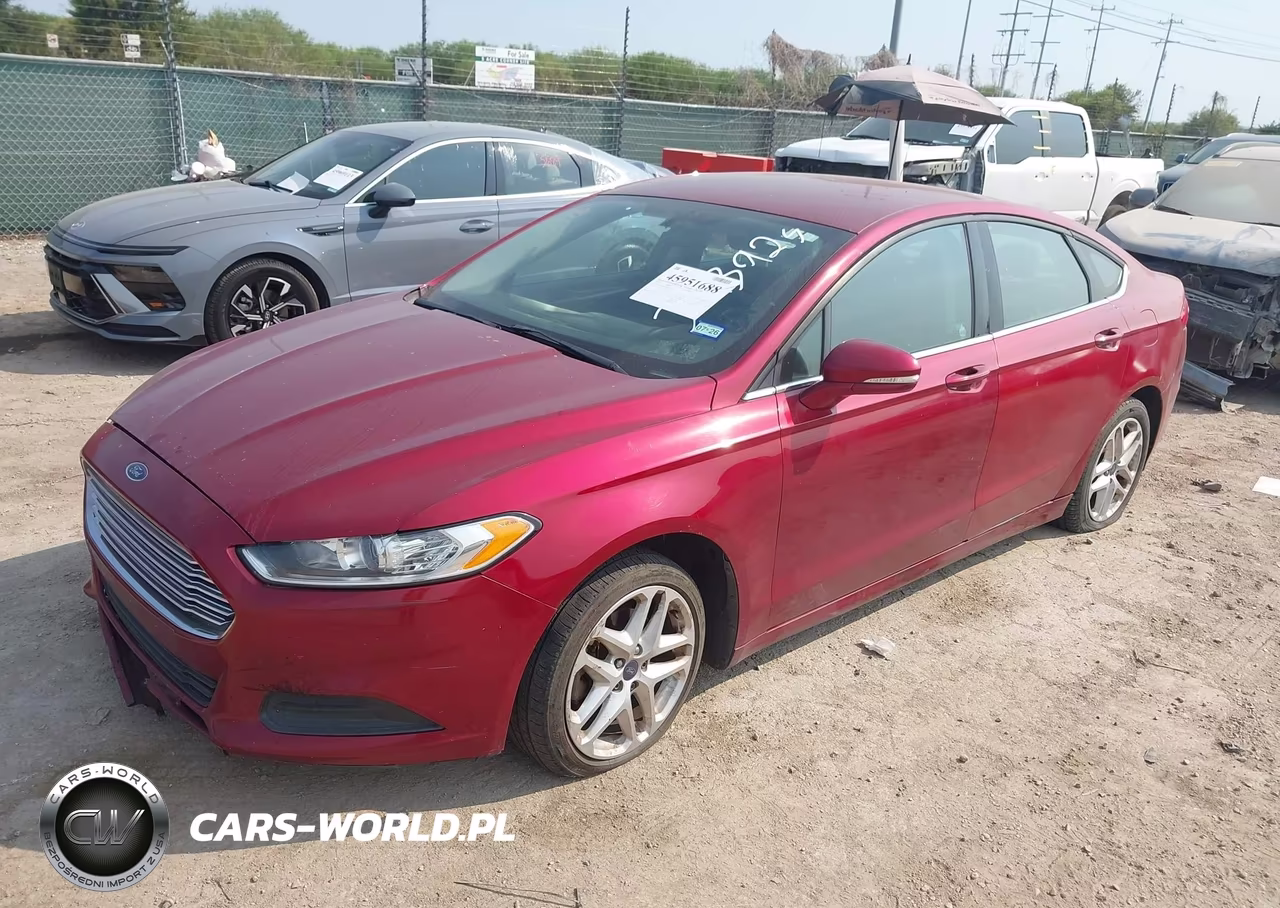 2016 Ford Fusion Se VIN:3FA6P0HDXGR393924 - 2