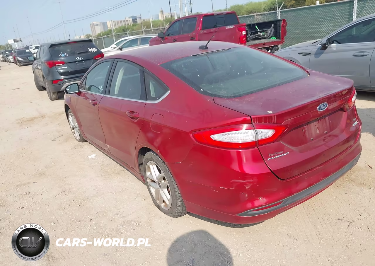 2016 Ford Fusion Se VIN:3FA6P0HDXGR393924 - 3