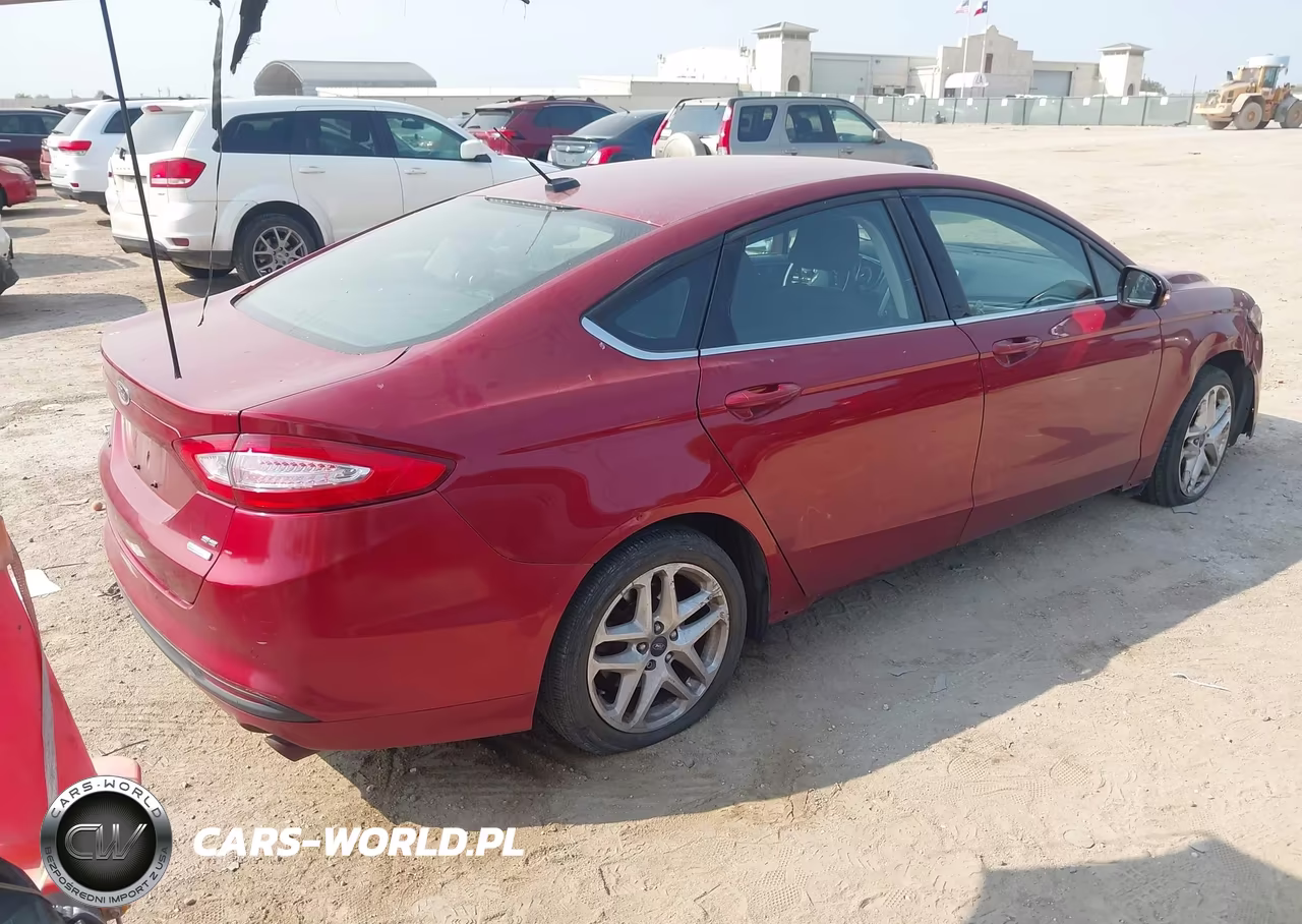 2016 Ford Fusion Se VIN:3FA6P0HDXGR393924 - 4