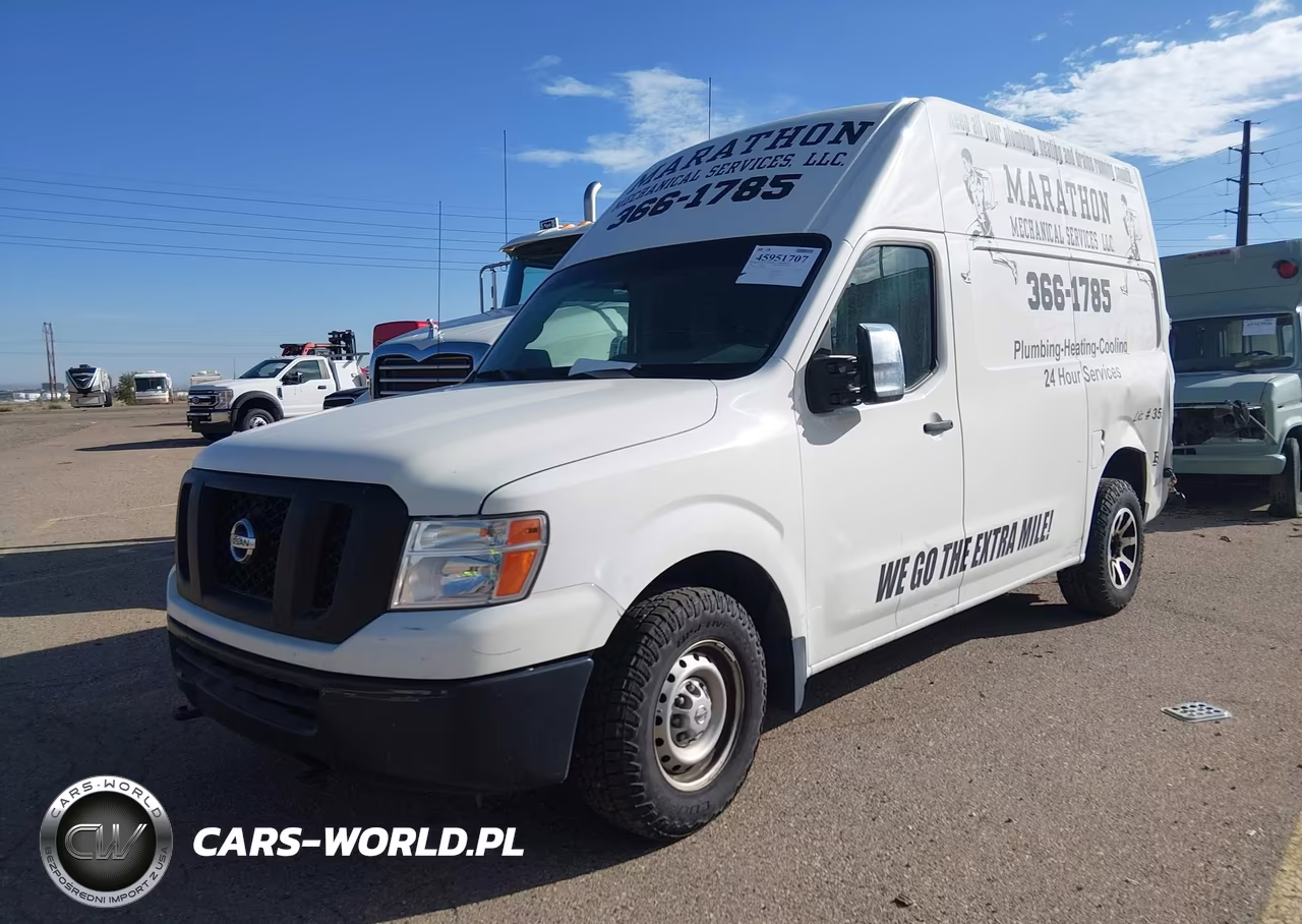 2020 Nissan Nv Cargo Nv3500 Hd S High Roof V8 VIN:1N6AF0LY0LN808440 - 2