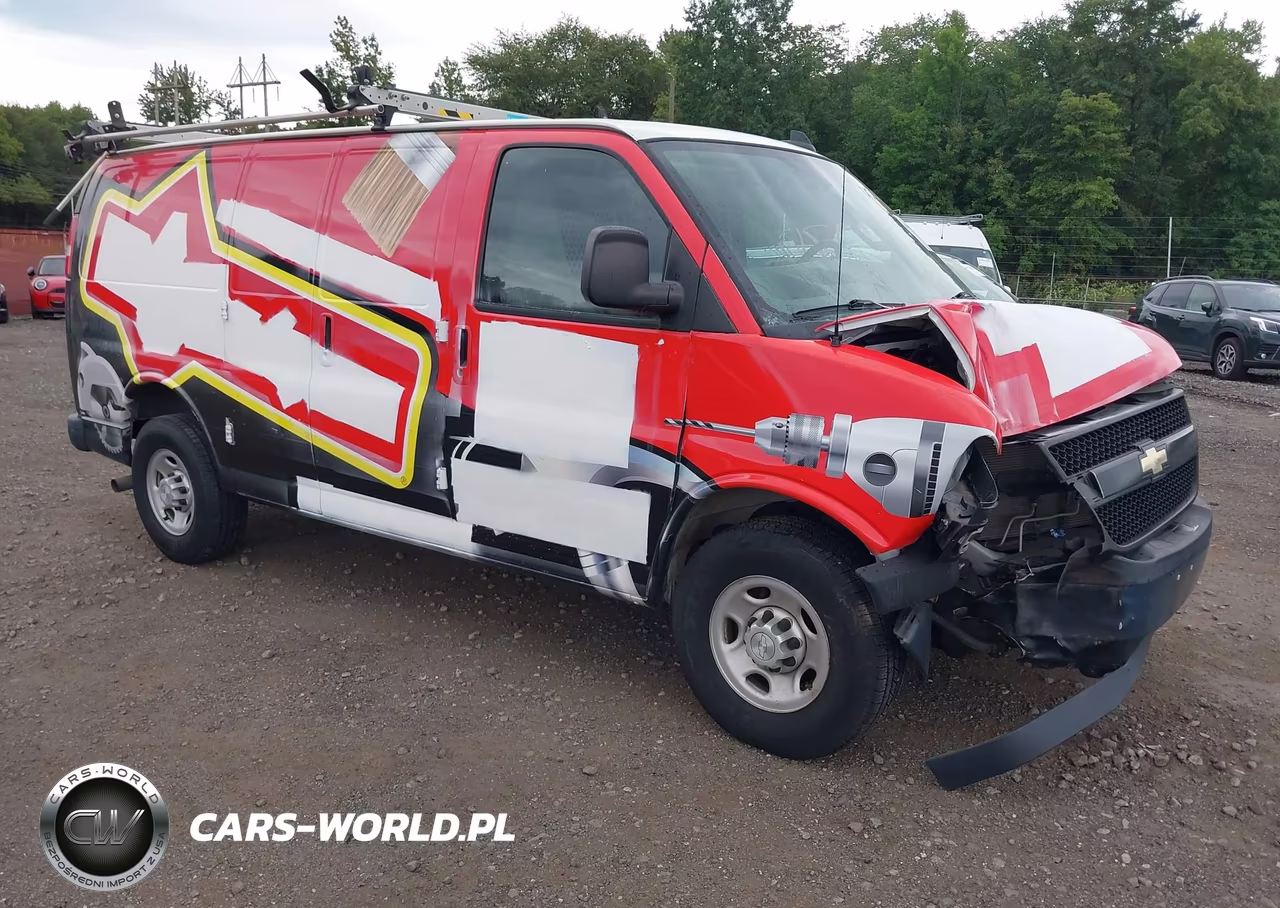2018 Chevrolet Express 2500 Work Van VIN:1GCWGAFG3J1178898 - 1