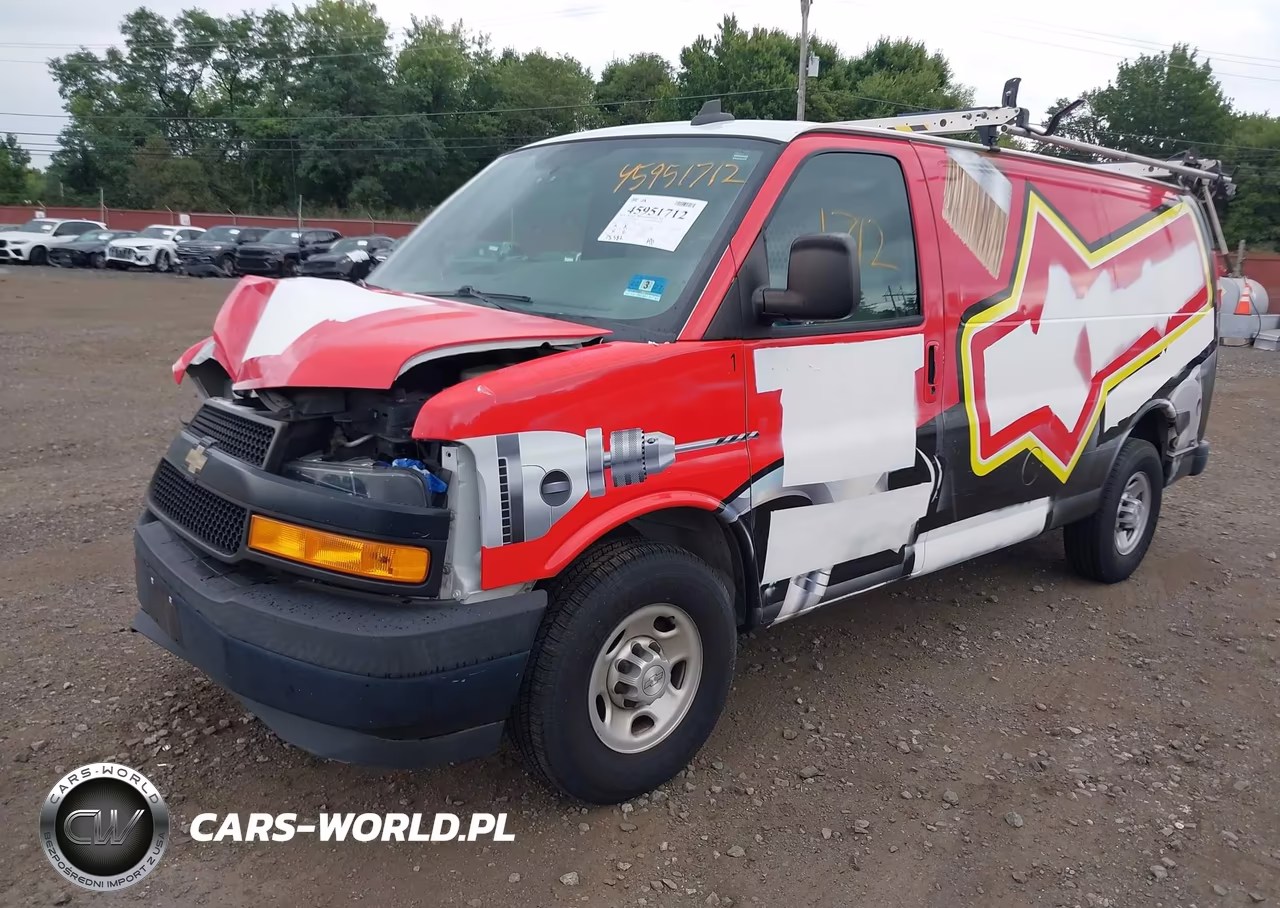 2018 Chevrolet Express 2500 Work Van VIN:1GCWGAFG3J1178898 - 2