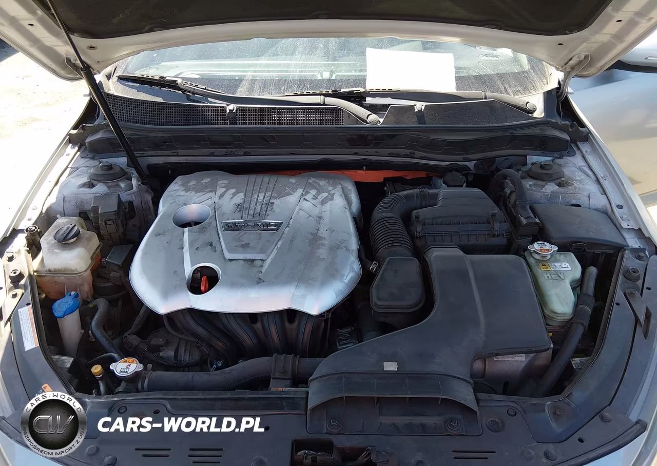 2014 Kia Optima Hybrid Lx VIN:KNAGM4AD8E5076486 - 10