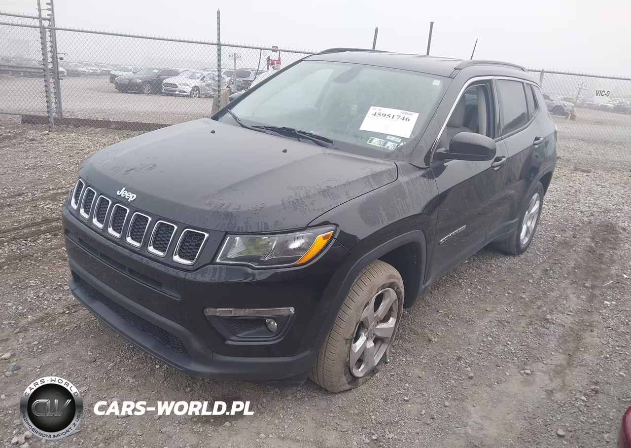 2021 Jeep Compass Latitude 4X4 VIN:3C4NJDBB0MT529899 - 2