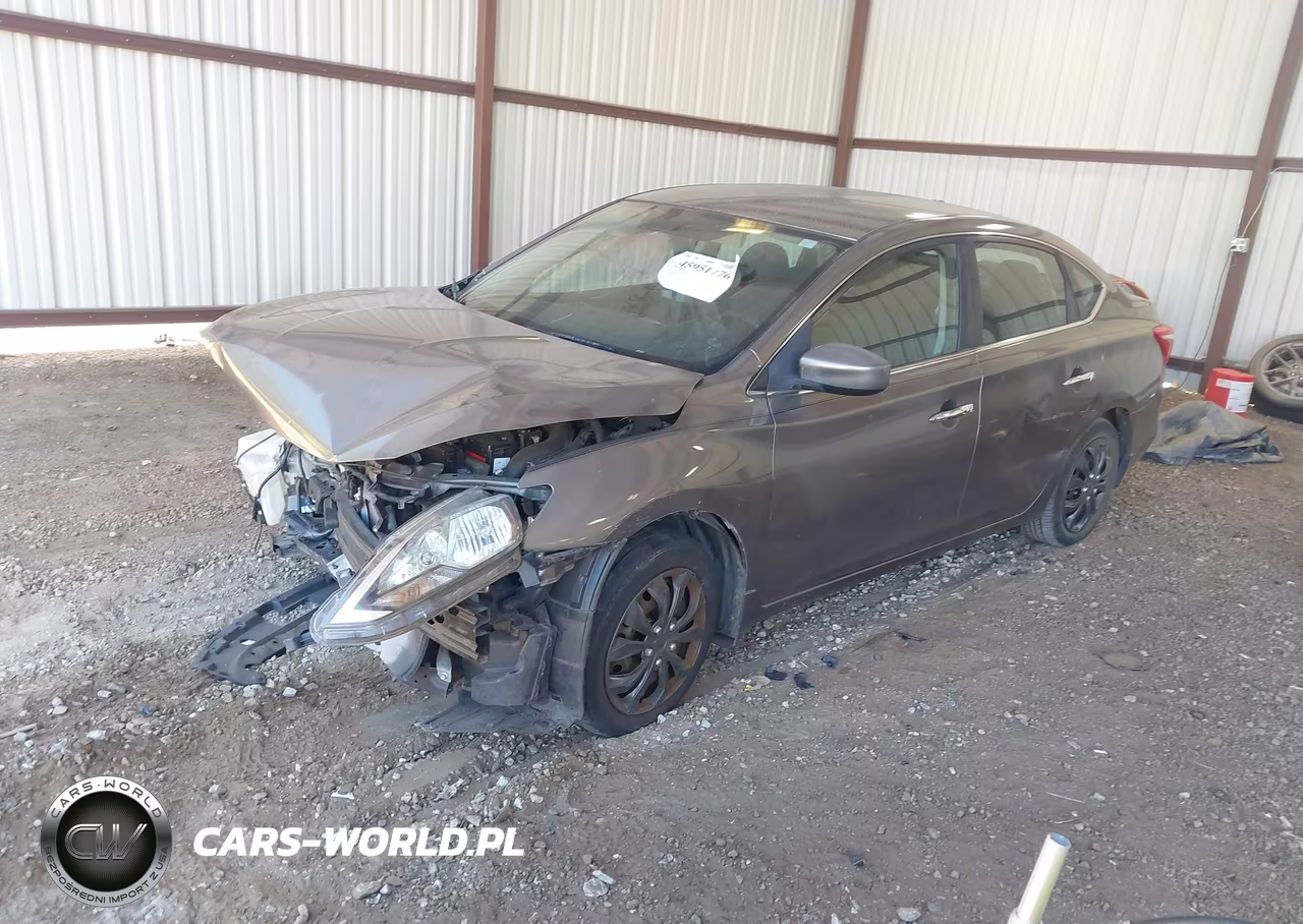 2016 Nissan Sentra Sv VIN:3N1AB7AP8GL678918 - 2