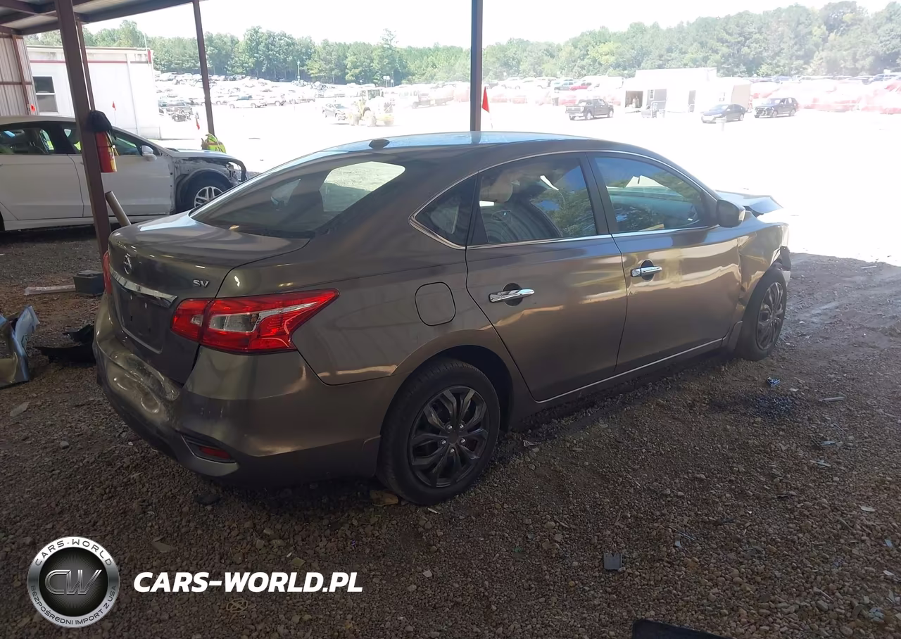 2016 Nissan Sentra Sv VIN:3N1AB7AP8GL678918 - 4
