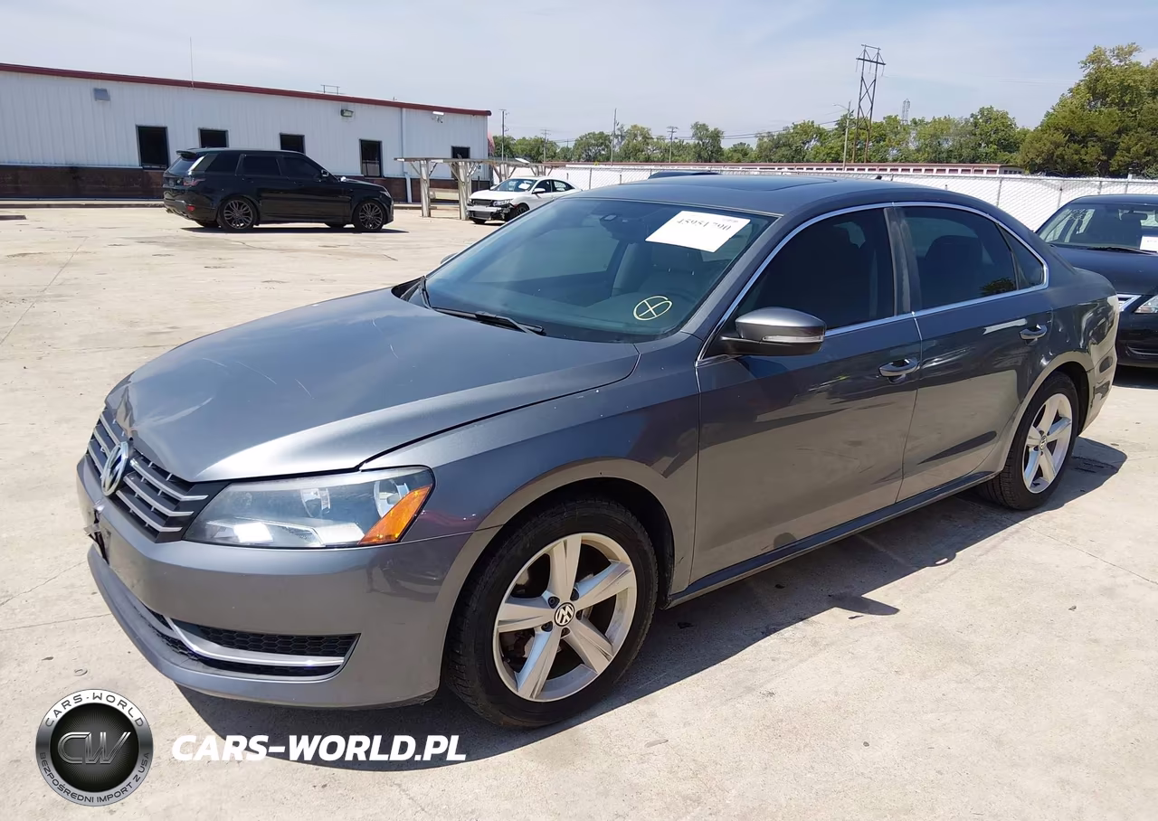2013 Volkswagen Passat 2.0L Tdi Se VIN:1VWBN7A35DC103749 - 2